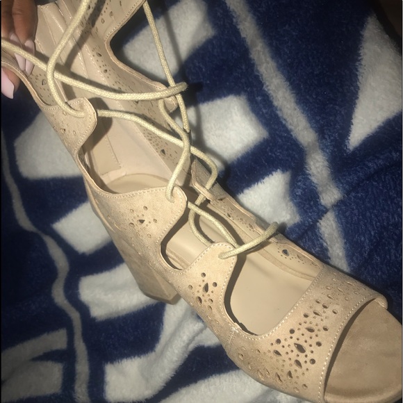 Nude/Tan Sandal Heels from Necessary Clothing - Picture 4 of 5